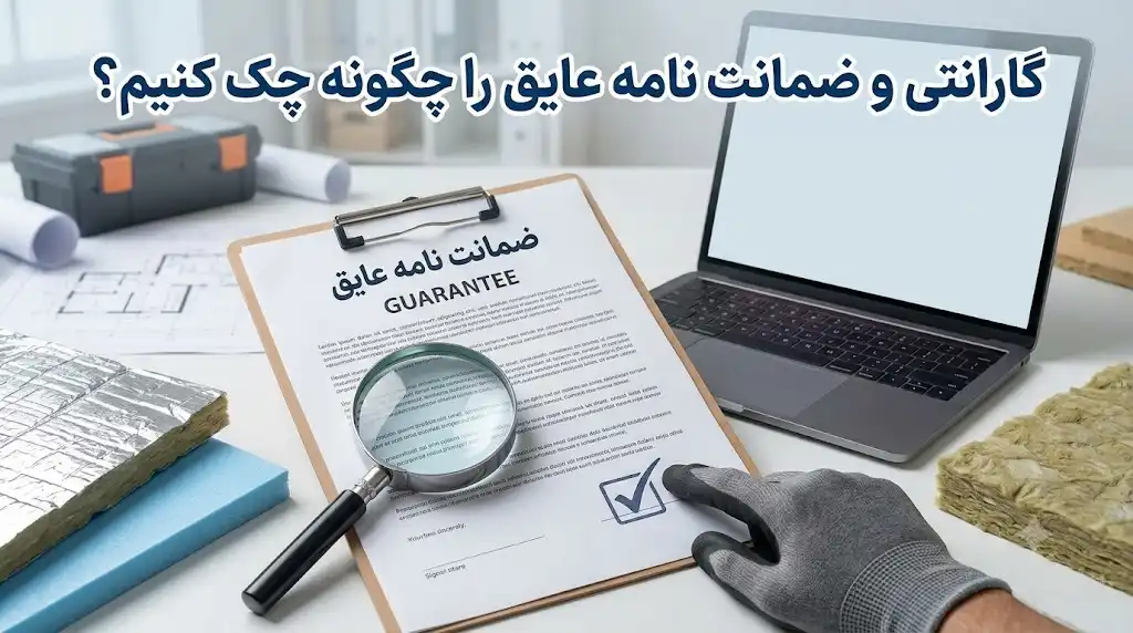 گارانتی و ضمانت‌نامه عایق را چگونه چک کنیم؟ اعتبار ضمانت عایق پیش از خرید