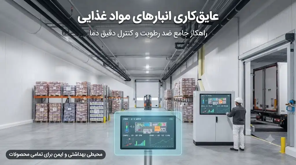 عایق‌کاری انبارهای مواد غذایی (ضد رطوبت و کنترل دما)