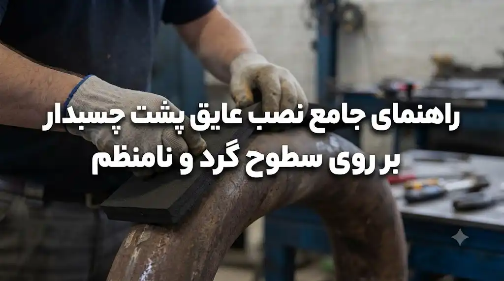 چگونه عایق پشت چسبدار را روی سطوح گرد و نامنظم نصب کنیم؟