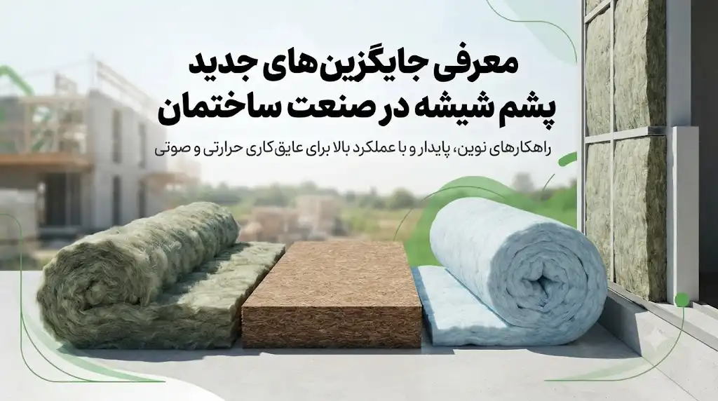معرفی جایگزین‌های جدید پشم شیشه در صنعت ساختمان