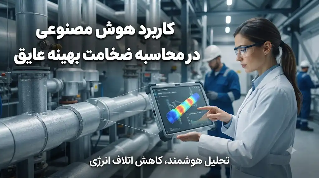کاربرد هوش مصنوعی در محاسبه ضخامت بهینه عایق