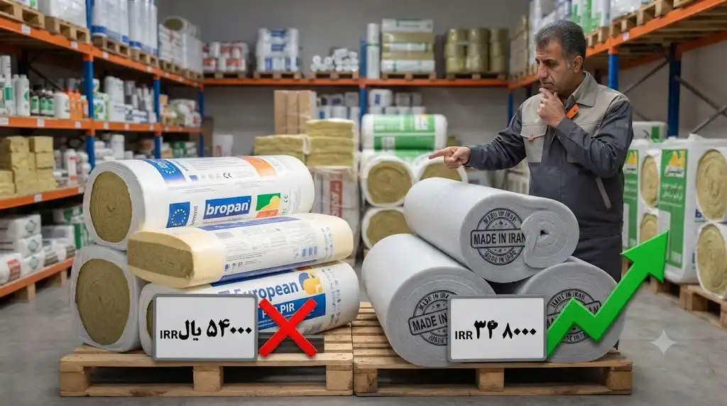 انتخاب عایق مناسب با توجه به تحریم، هزینه واردات و شرایط تأمین بازار
