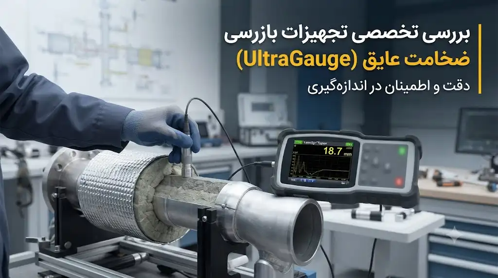 بررسی تجهیزات اندازه‌گیری ضخامت عایق (UltraGauge) در بازرسی