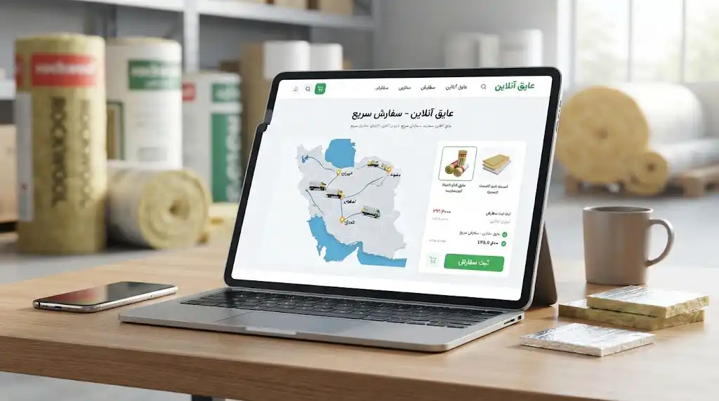 سفارش آنلاین عایق با تحویل ۲۴ ساعته در سراسر کشور