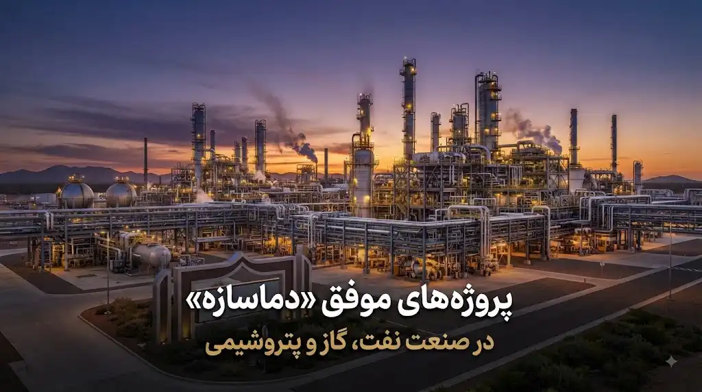 پروژه‌های موفق دماسازه در صنعت نفت، گاز و پتروشیمی