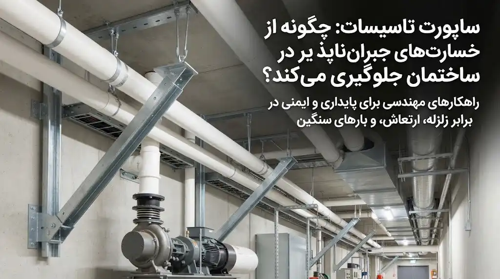 ساپورت تأسیسات چگونه از خسارت‌های جبران‌ناپذیر در ساختمان جلوگیری می‌کند؟