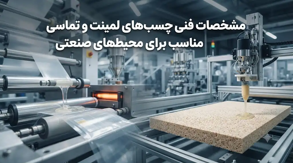 مشخصات فنی چسب‌های لمینت و تماسی مناسب برای محیط‌های صنعتی