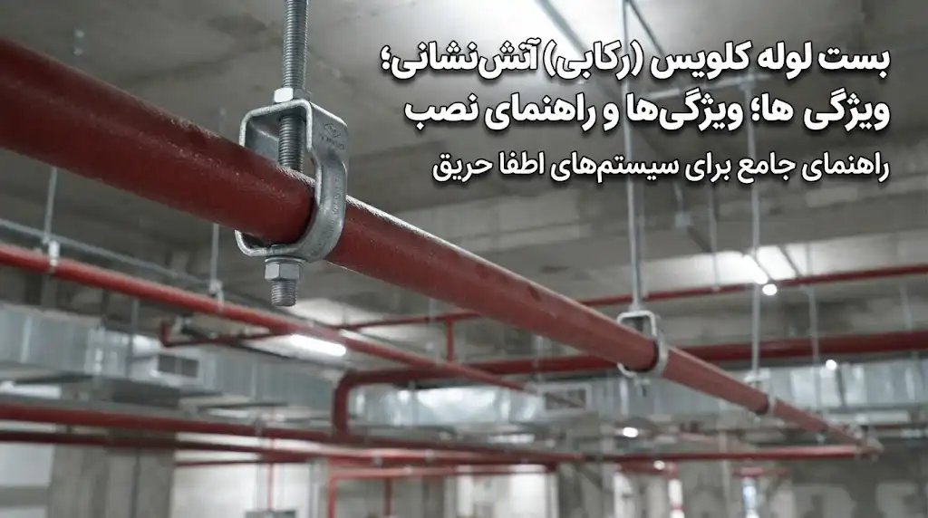 بست لوله کلویس (رکابی) آتش‌نشانی؛ ویژگی‌ها، کاربرد و روش نصب