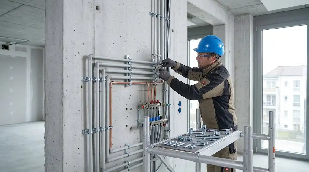 ساپورت باربری سبک مناسب سینی کابل و مسیرهای تأسیسات برقی