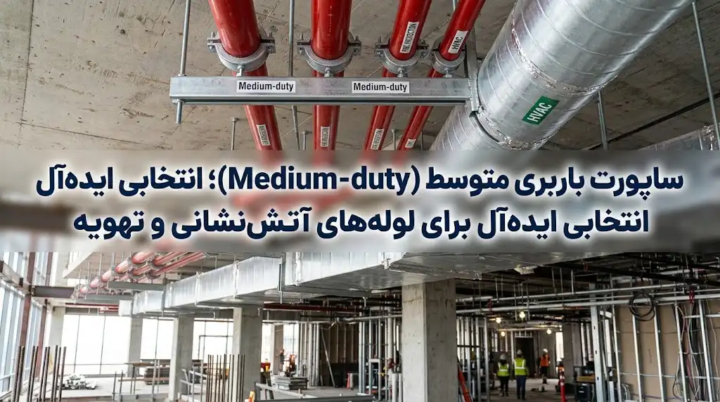 ساپورت باربری متوسط (Medium-duty)؛ انتخابی ایده‌آل برای لوله‌های آتش‌نشانی