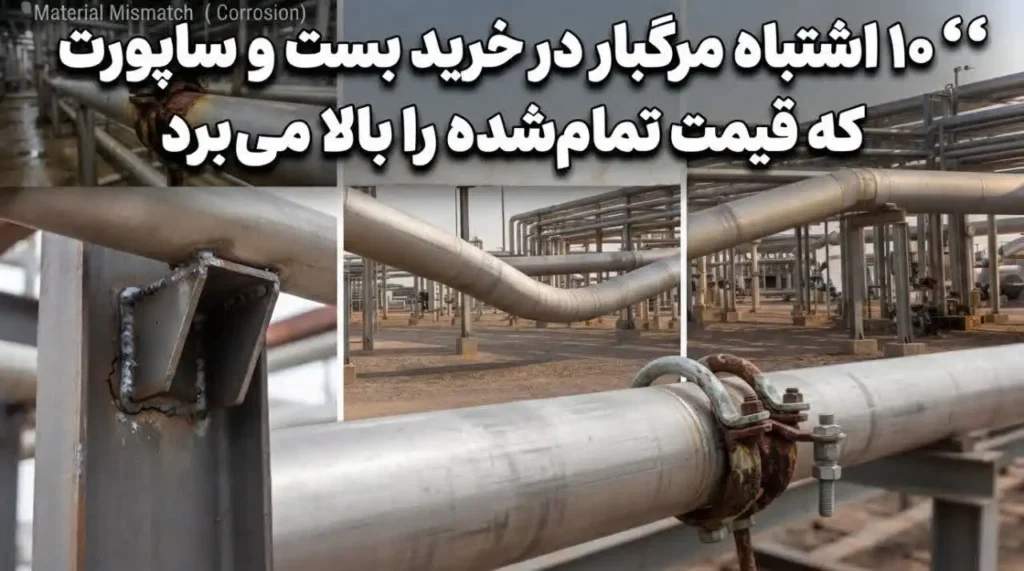 ۱۰ اشتباه مرگبار در خرید بست و ساپورت که قیمت تمام‌شده را بالا می‌برد
