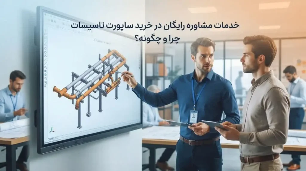 خدمات مشاوره رایگان در خرید ساپورت تأسیسات؛ چرا و چگونه؟