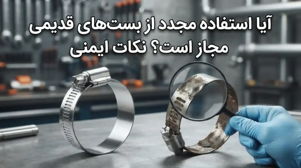 آیا استفاده مجدد از بست‌های قدیمی مجاز است؟ نکات ایمنی