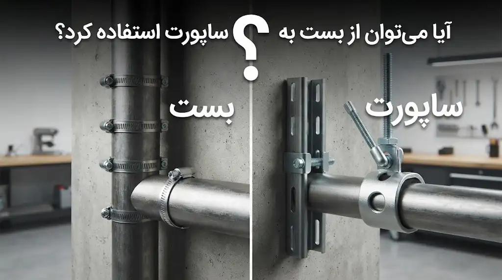 آیا می‌توان از بست به جای ساپورت استفاده کرد؟